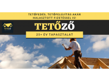 Tetőfedés, tetőfelújítás halasztott fizetéssel