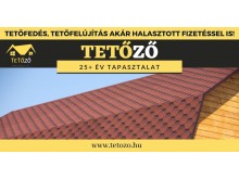 Tetőfedés, tetőfelújítás halasztott fizetéssel
